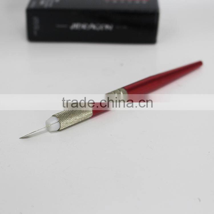 Eyebrow Permanent make up Manual Tattoo Pen Line Not Cross