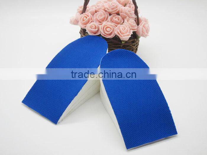 china factory Comfortable PU foam height increase insoles for shoes