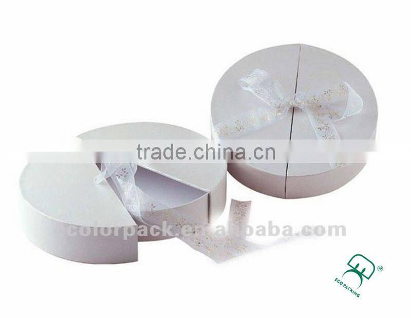 Cheap price cardboard coin display box,medal paper box with ribbon