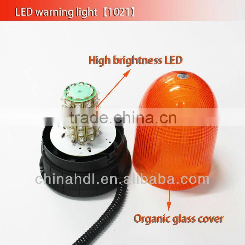 DC12V/24V Amber Emergency Warning Light LED Strobe Warning Light Revolving Light Flashing