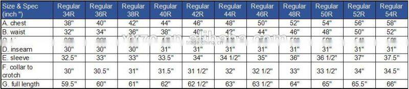 EN11611 Standard PYROVATEX Treated FRC Clothing
