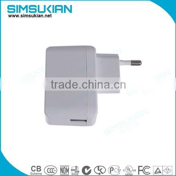 factory price kc plug 9.5v 0.3a 300ma wall mounted usb power adapter with KC rohs