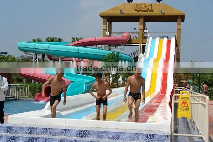 Large outdoor water park tube slides for sale