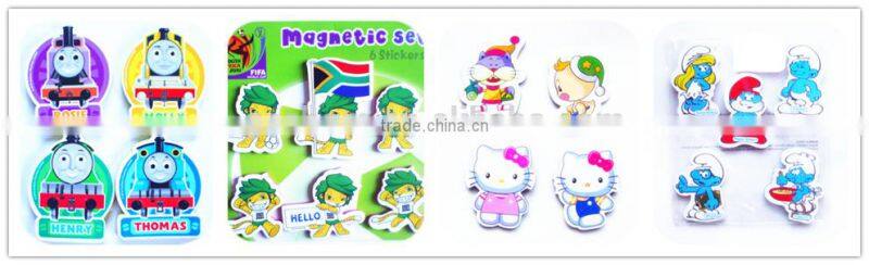 custom tourist souvenir printed rubber magnetic map