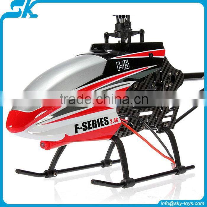 HOT!!!MJX F45 2.4G Single Blade r c Helicopter 4CH With Gyro,Servo