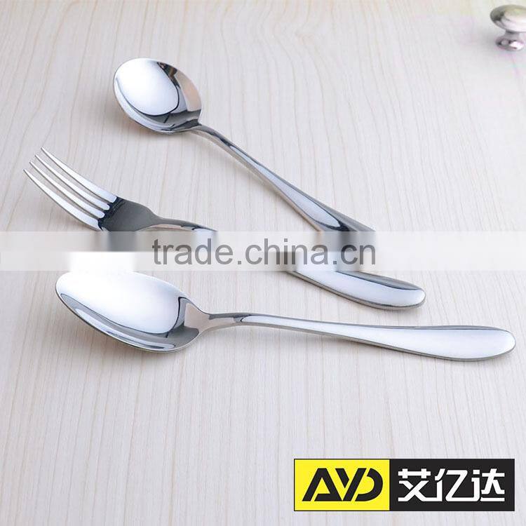 Spoon and Fork set! 18/10 stainless steel fork spoon