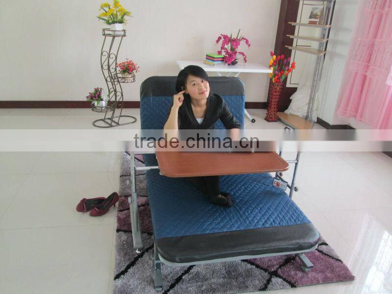 metal folding bed with cushion