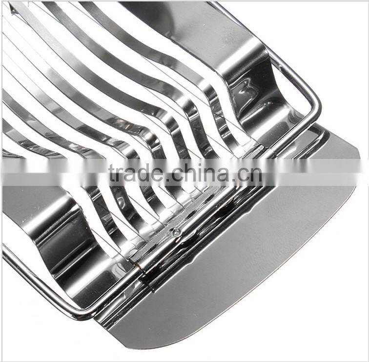 2016 stainless steel egg slicer kitchen tool