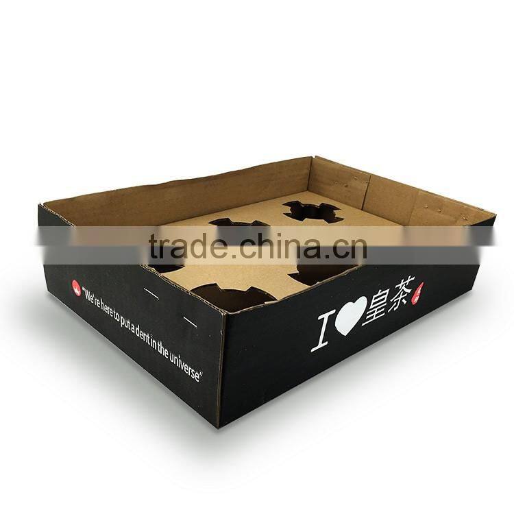 Disposable six Cup Holder take away Coffee Paper Cup Holder