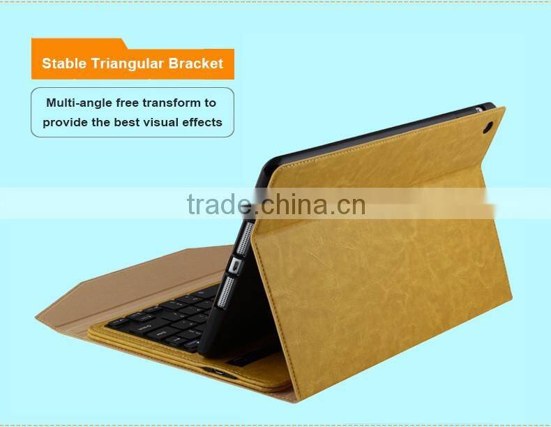 Bluetooth keyboard Tablet Covers & Cases for tablet pc iPad air-IP205F