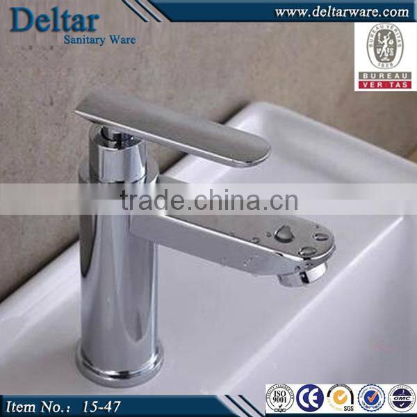 360 rotation cold basin mixer, simple design mixer, single handle middle east zinc mixer tap