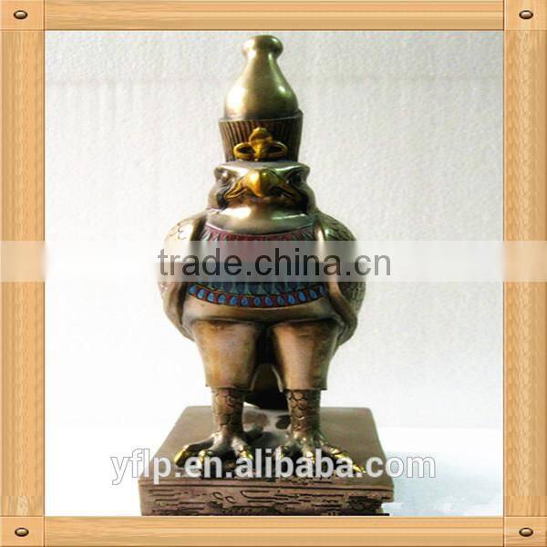 Resin Africa Style Pyramid Holder Sculpture for Home Decoration