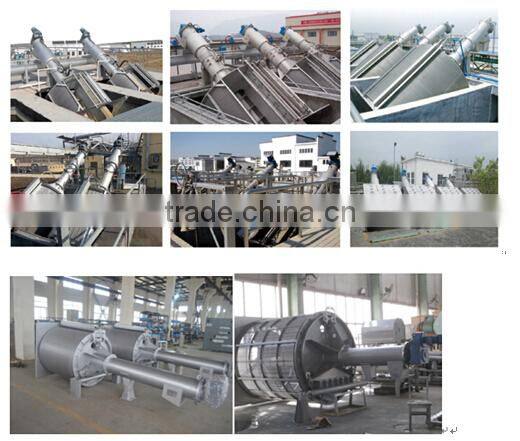 Drum screen for paper mill sewage treatment project