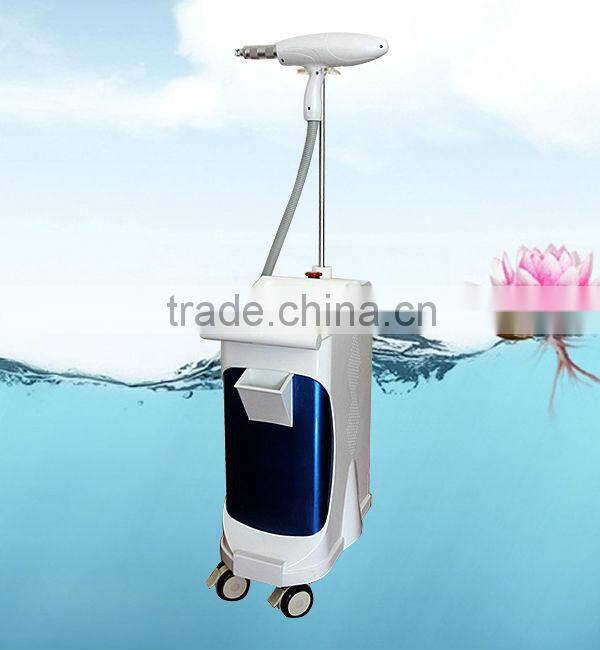long pulsed Laser machine for hair removal/Laser depilator/laser spider veins removal equipment--P003