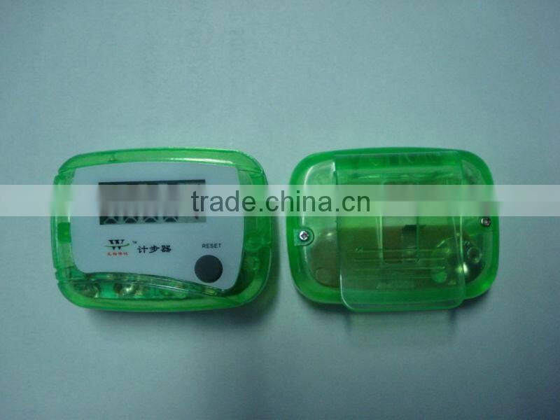 cheap promotional gift items step counter basic pedometer