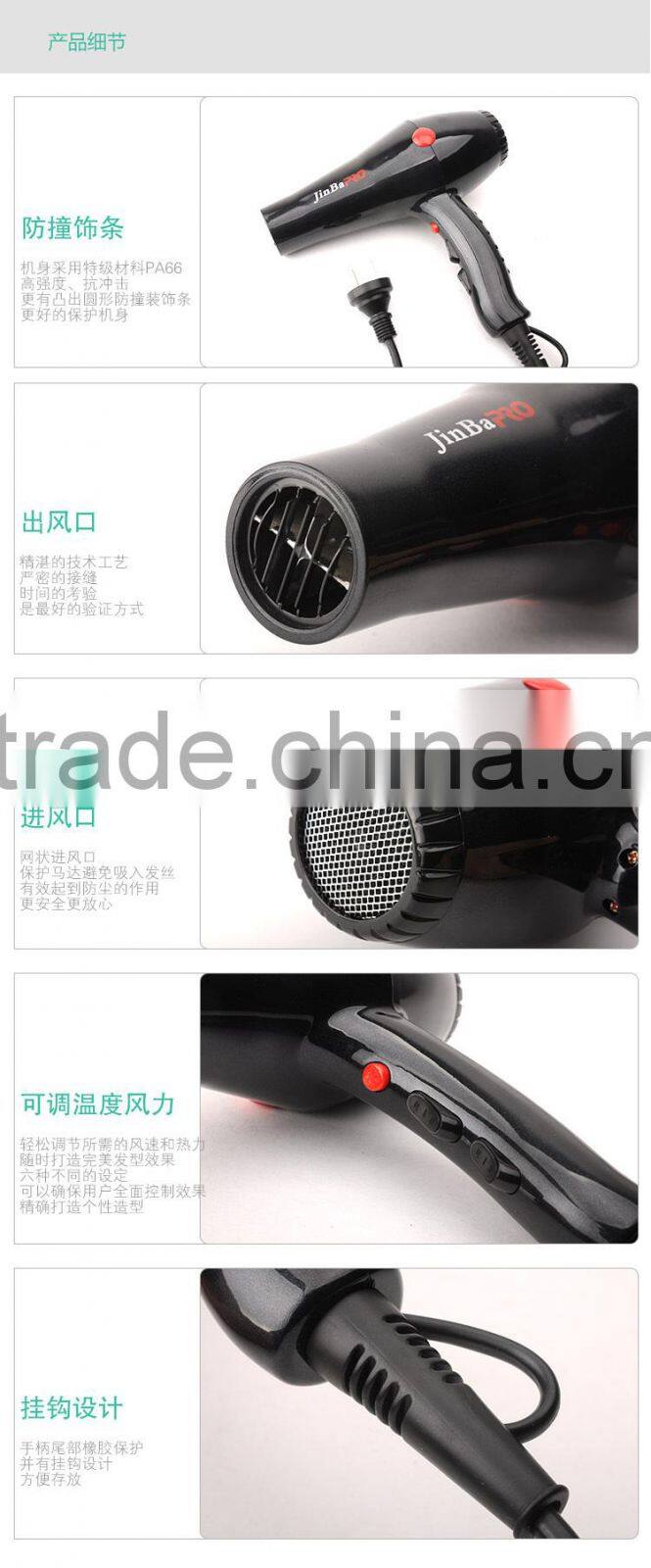 Professional DC motor AC motor Hair Dryer