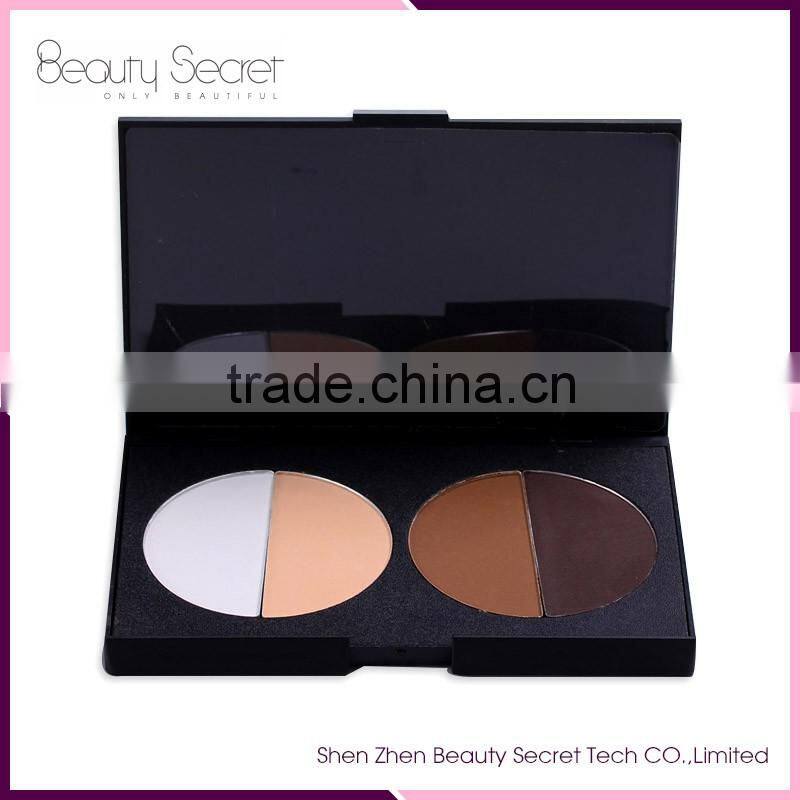 BEST 4 color ads face powder sugar box face makeup powder blusher