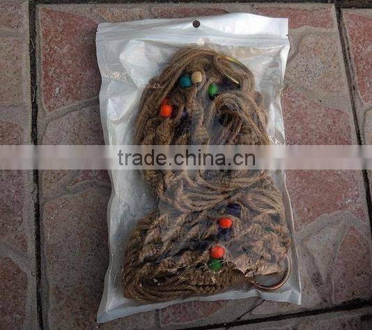 Wholesale 2016 Colorful Hanging Basket Plant Hanger Holders Large for Indoor and Outdoor Jute Rope 48 Inch