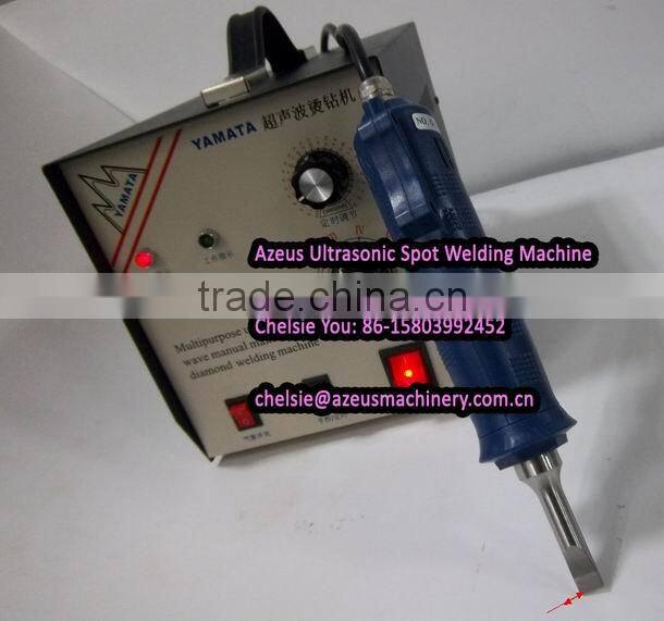 2014 Top sale Good price portable spot welding machine for garment / plastic