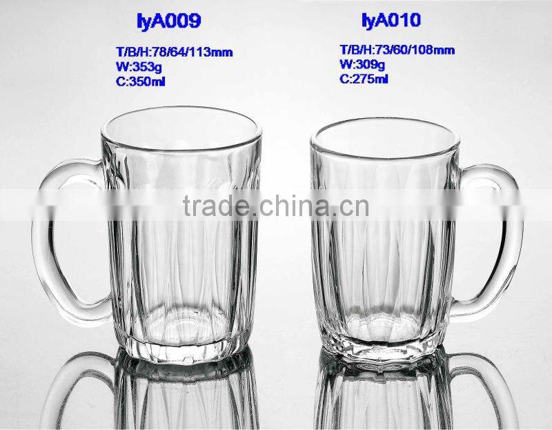 Wholesale 70ml to160ml Clear Glass Beverage Empty Cup for Drinking