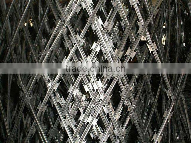 razor wire flat wrap fence