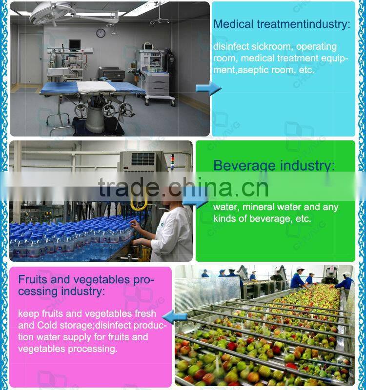 top sell air cooling complete factory ozone water purifier