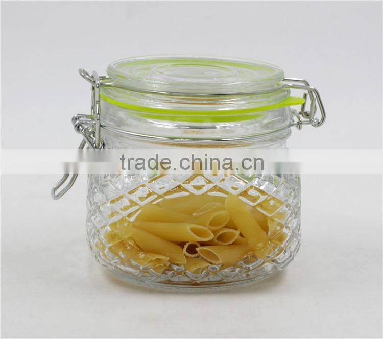 airtight glass canister in 500ml