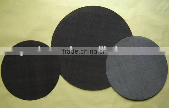 Steel black wire cloth panel