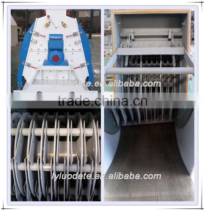 China supplier Ce Approved animal feed crusher and mixer hammer mill/animal feed cutting machine
