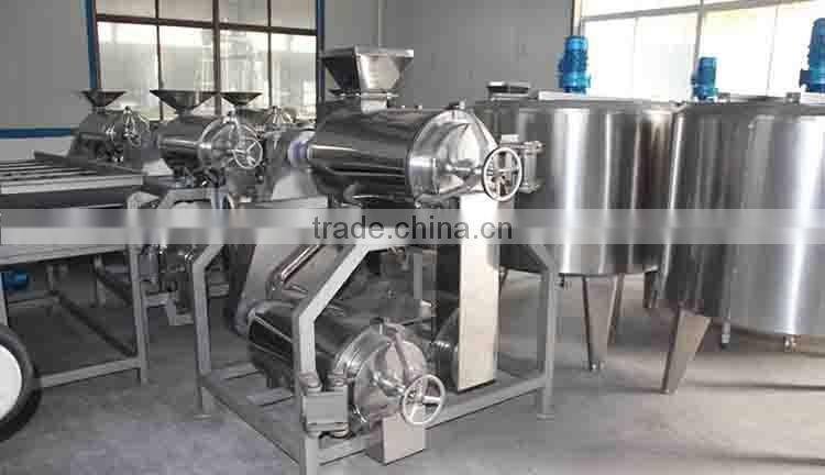 Muti-function commercial double beater vegetable and fruit pulp making machine