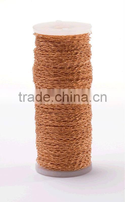 XQ hot sale crimped colored bullion wire(manufacture mass production)