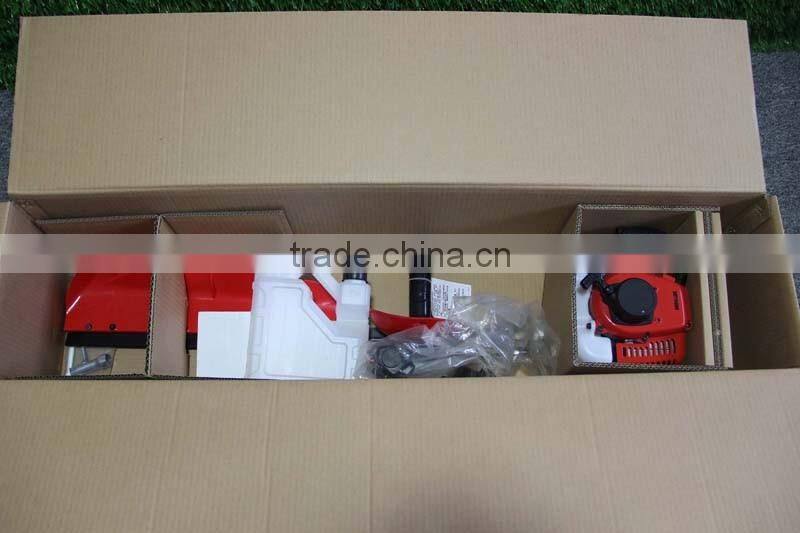 Long pole gasoline hedge trimmer