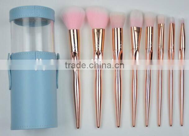 trendy private label cosmetic brush travel makeup brush for beauty girls