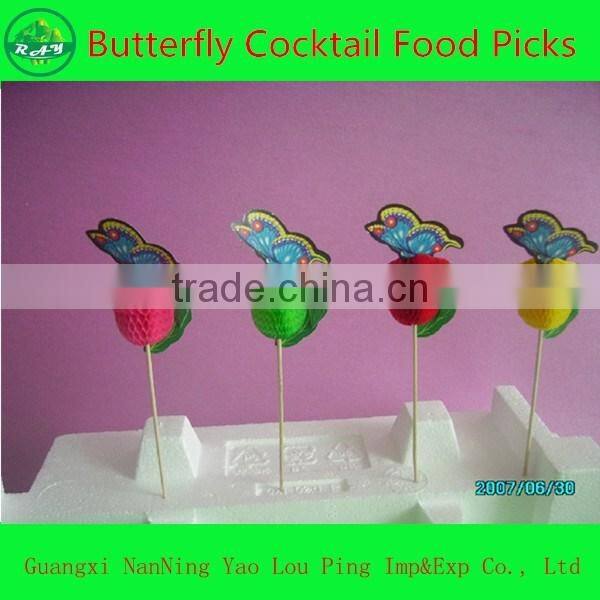 Food Drink Decorative Handicraft Chrysanthemum Picks