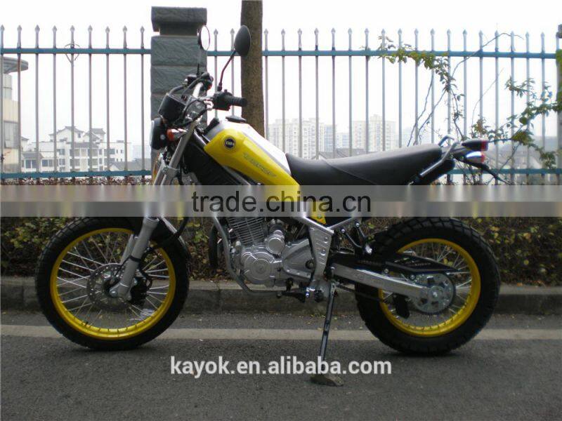 Motorcycle Chinese Motorcycles Gas/Diesel Moped With Pedals Motorcycles For Sale KM150GY-6