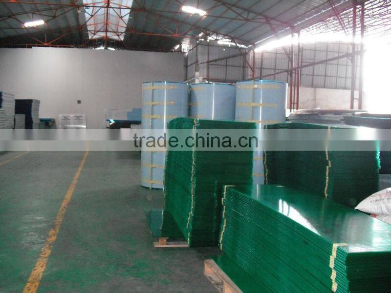 100% bayer virgin materials,with anti-UV coating Polycarbonate four wall sheet