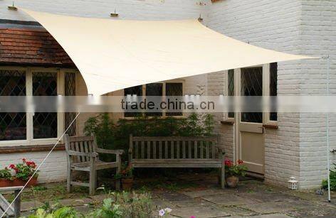 Outdoor Rain Proof Waterproof Polyester Shade Sail
