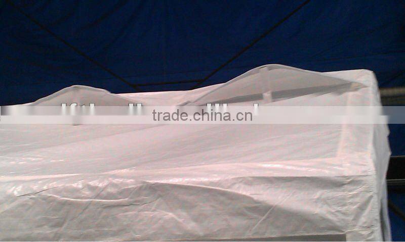 outdoor steel pipe PE carport 3x6m