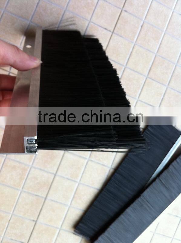 Dual Layered Brush Seals for network cable management and prevent the leakage of pressurised air