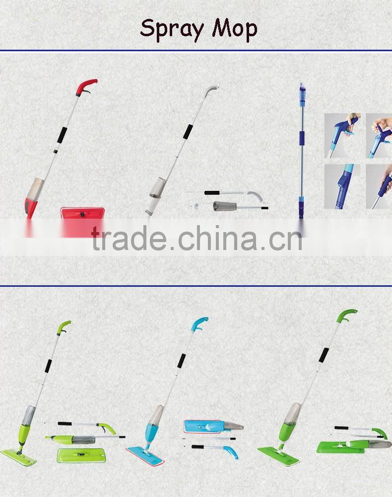 Microfiber Spray Mop Professional Floor Cleaning Wet Dust Kit for House, Kitchen, Hardwood