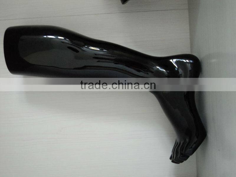 Black fiberglass male mannequin foot for sale