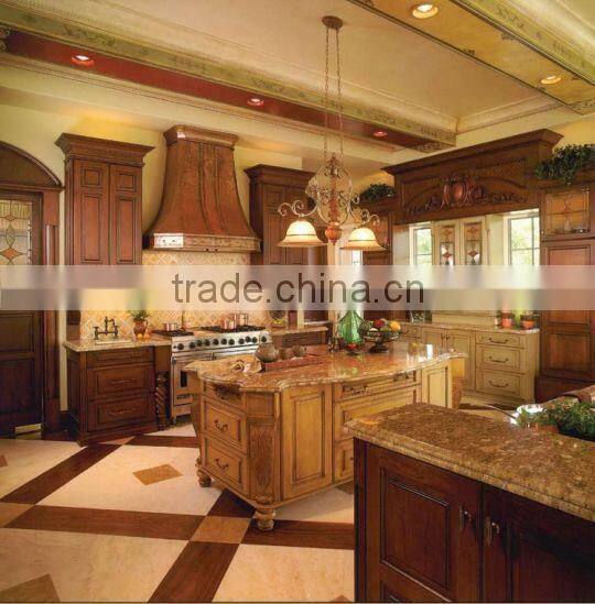Luxury European/American Style Solid Wood Kitchen Cabinet/Kitchen Furniture