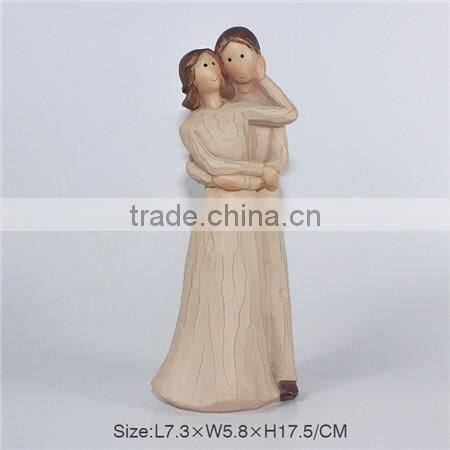 Resin little girl figurine