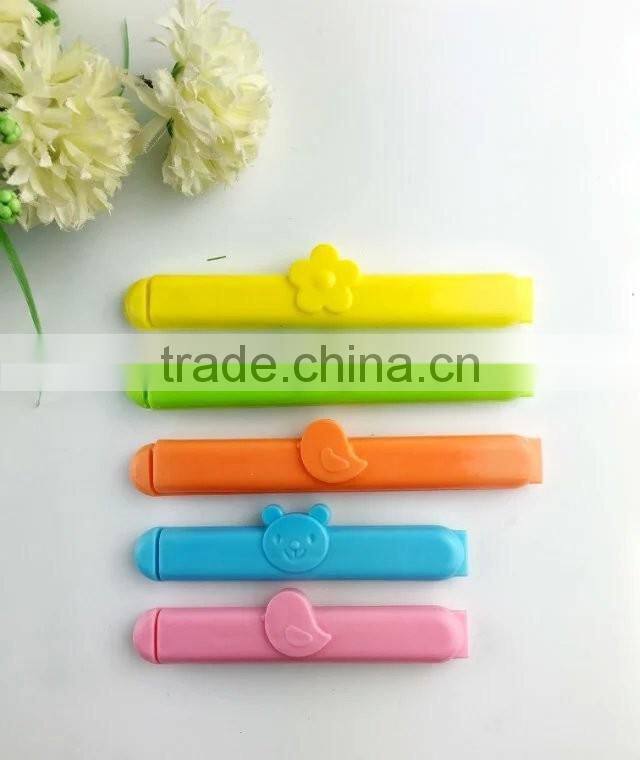 9cm length cheap price plastic bag seal clip/food bag clips/plastic bag clips/bag strap clip/bag clips chips