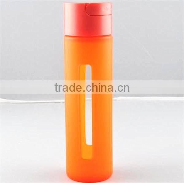 Heat resistant wholesale custom glass bottle silicone sleeve custom