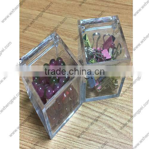 Transparent cleverish portable square storage box