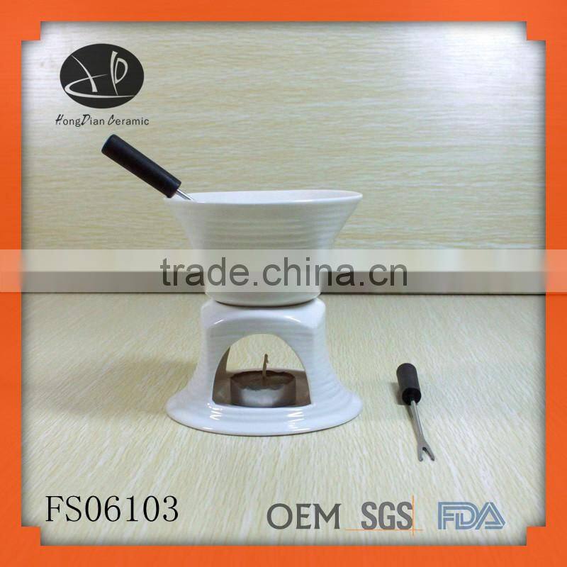 ceramic fondue burner,chocolate fondue set,fondue set,ceramic fondue