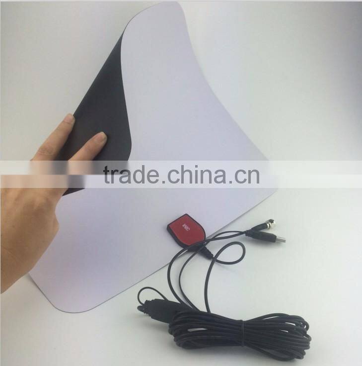 uhf vhf tv antenna , digital indoor tv antenna, amplifier 50miles indoor digital tv antenna for America