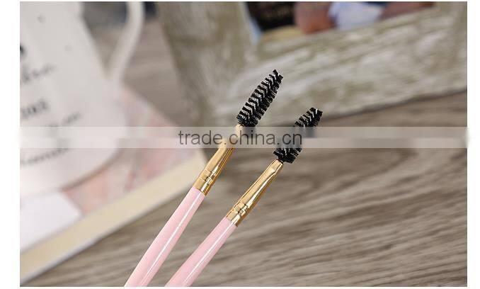 Wood handle Professional Eyebrow Makeup Brush