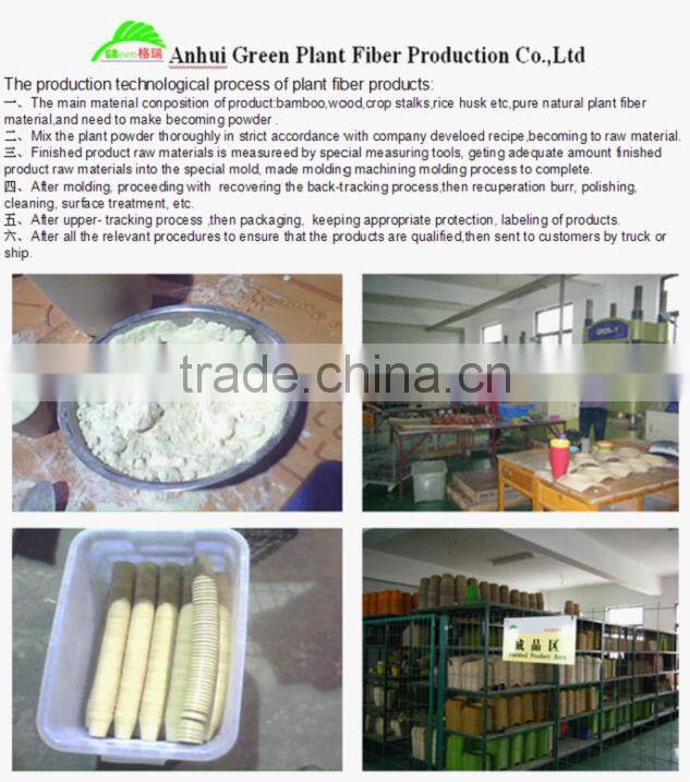 biodegradable bamboo fiber eco friendly feeder